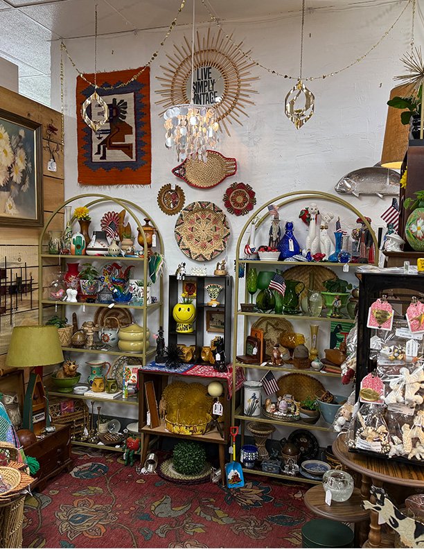 Live Simply Vintage Booth